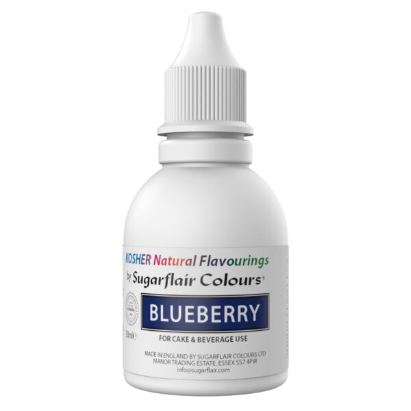 Sugarflair Kosher Natural Concentrated Flavouring - Blueberry 30ml