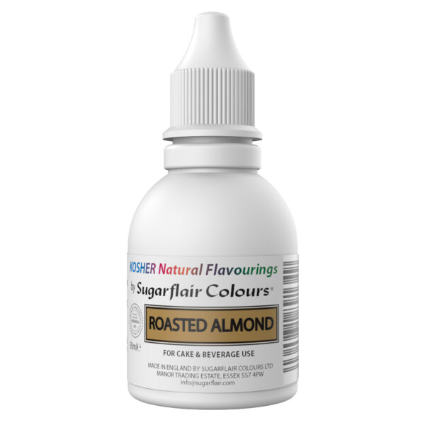 Sugarflair Kosher Natural Concentrated Flavouring - Roasted Almond 30ml