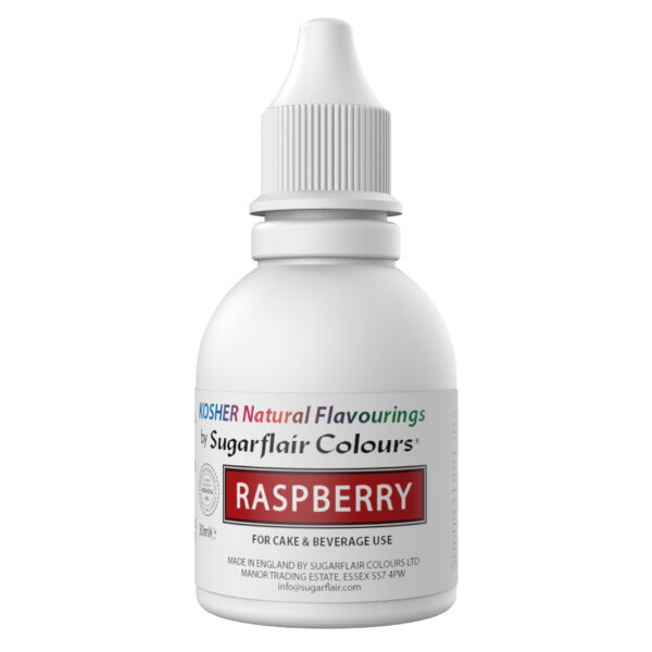 Sugarflair Kosher Natural Concentrated Flavouring - Raspberry 30ml
