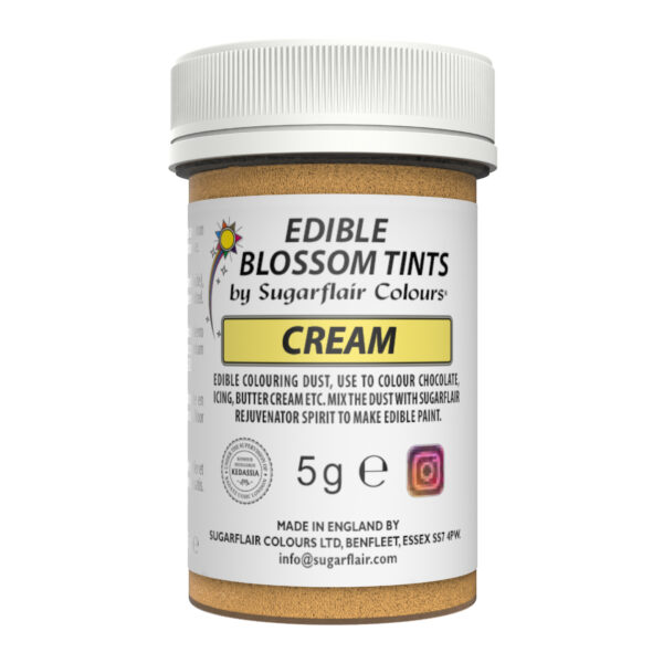 Sugarflair Food Colouring Dust (Blossom Tint) - Cream 5g