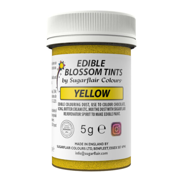 Sugarflair Food Colouring Dust (Blossom Tint) - Yellow 5g
