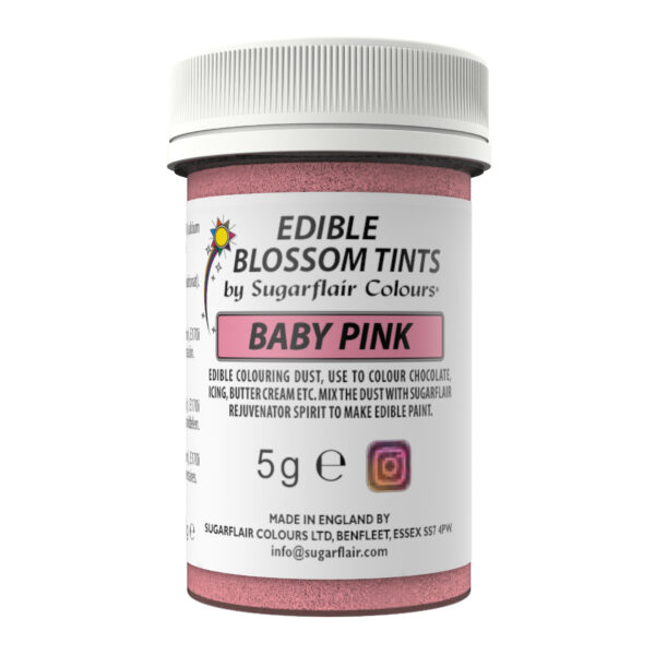 Sugarflair Food Colouring Dust (Blossom Tint) - Baby Pink 5g