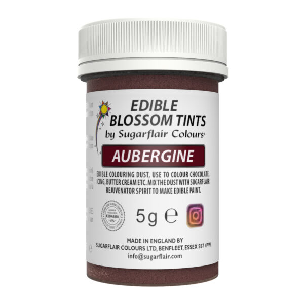 Sugarflair Food Colouring Dust (Blossom Tint) - Aubergine 5g