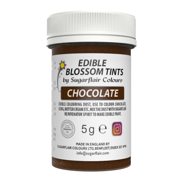 Sugarflair Food Colouring Dust (Blossom Tint) - Chocolate 5g