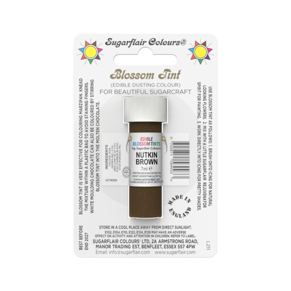 Sugarflair Blossom Tint - Nutkin Brown 7ml