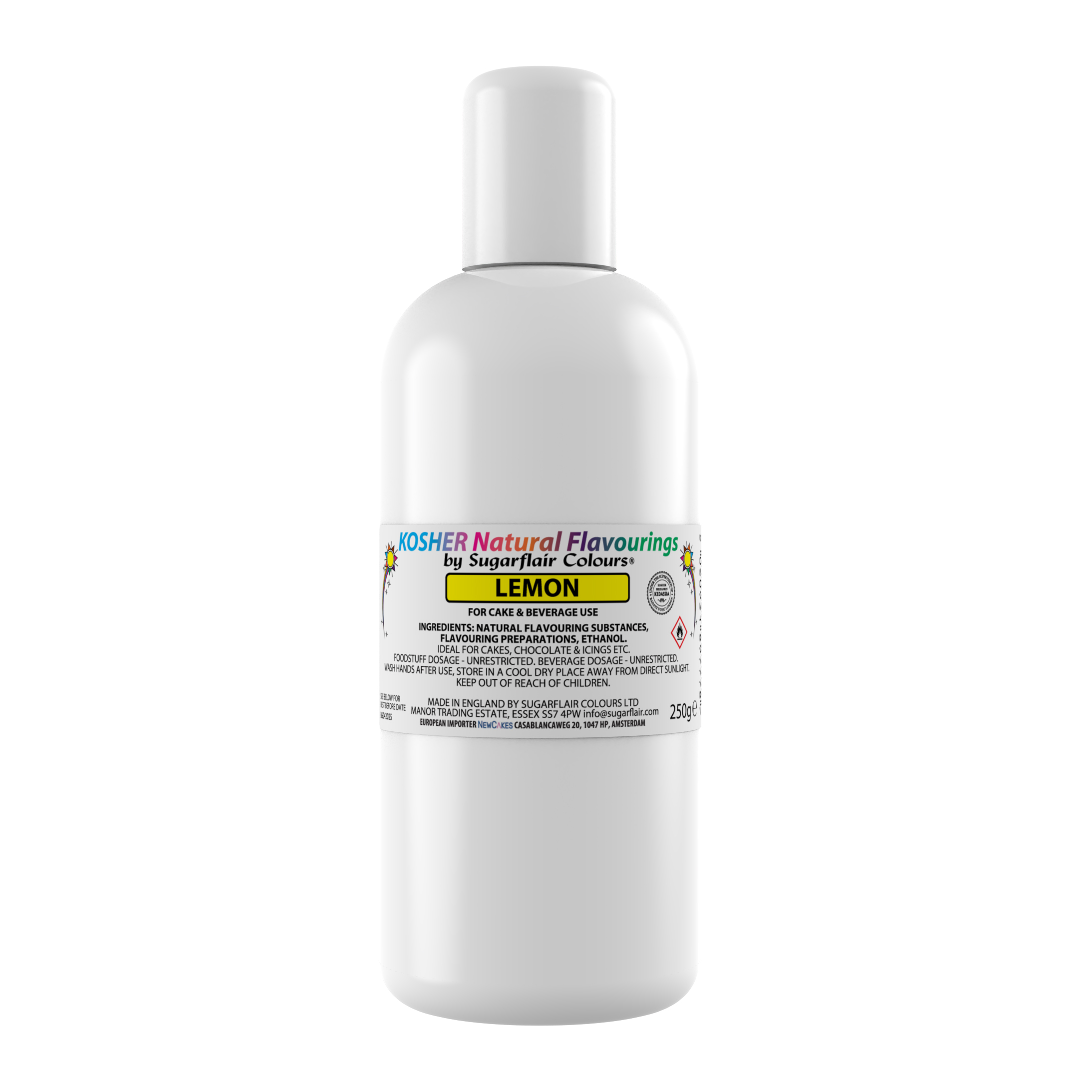 Sugarflair Kosher Natural Concentrated Flavouring - Lemon 250g