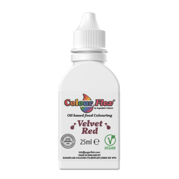 Colourflex Oil Colours 25ml - Velvet Red