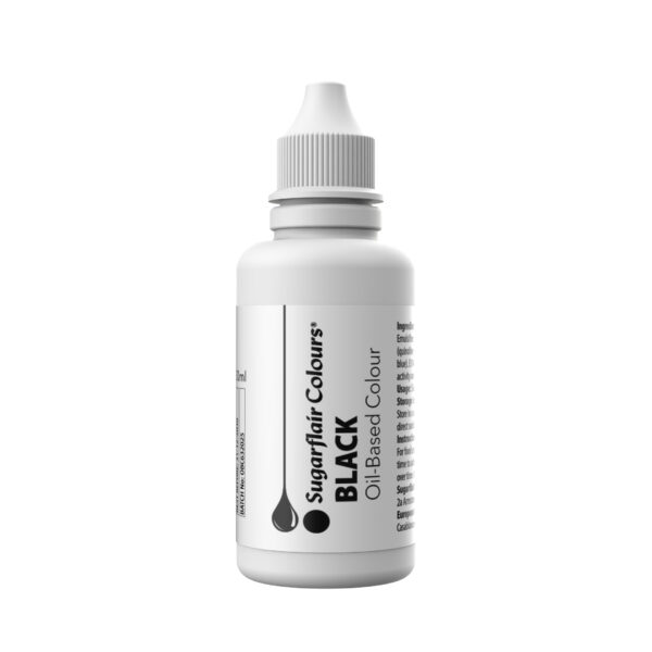 Sugarflair Oil Based Colour - Black 30ml